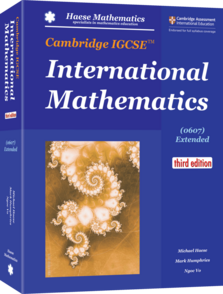 Cambridge IGCSE International Mathematics (0607) Extended (3rd edition)