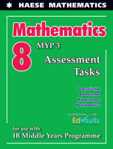 Mathematics 8 (MYP 3) Assessment Tasks